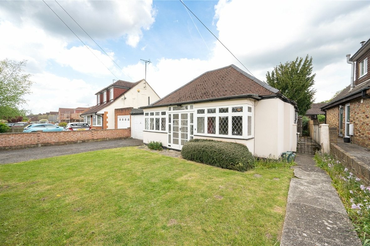 2 Bedroom Bungalow Sold Subject to ContractBungalow Sold Subject to Contract in Bucknalls Drive, Bricket Wood, St. Albans - View 1 - Collinson Hall