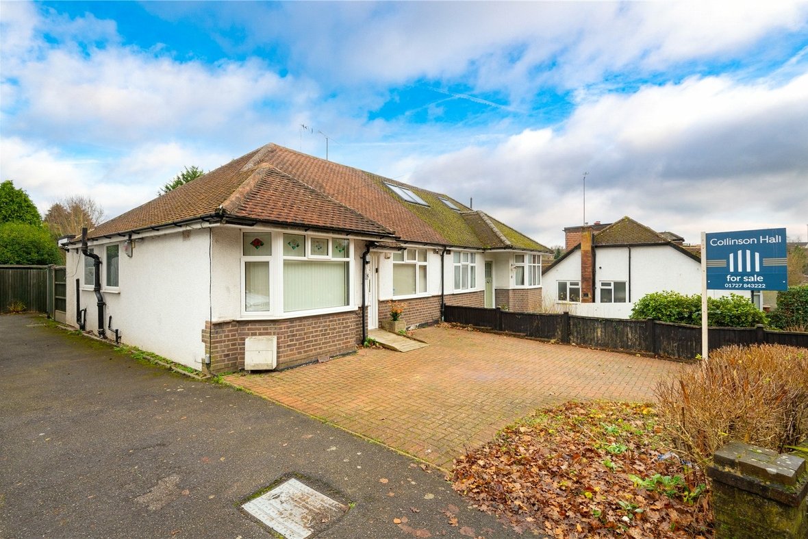 2 Bedroom Bungalow Sold Subject to ContractBungalow Sold Subject to Contract in Green Lane, St. Albans, Hertfordshire - View 1 - Collinson Hall