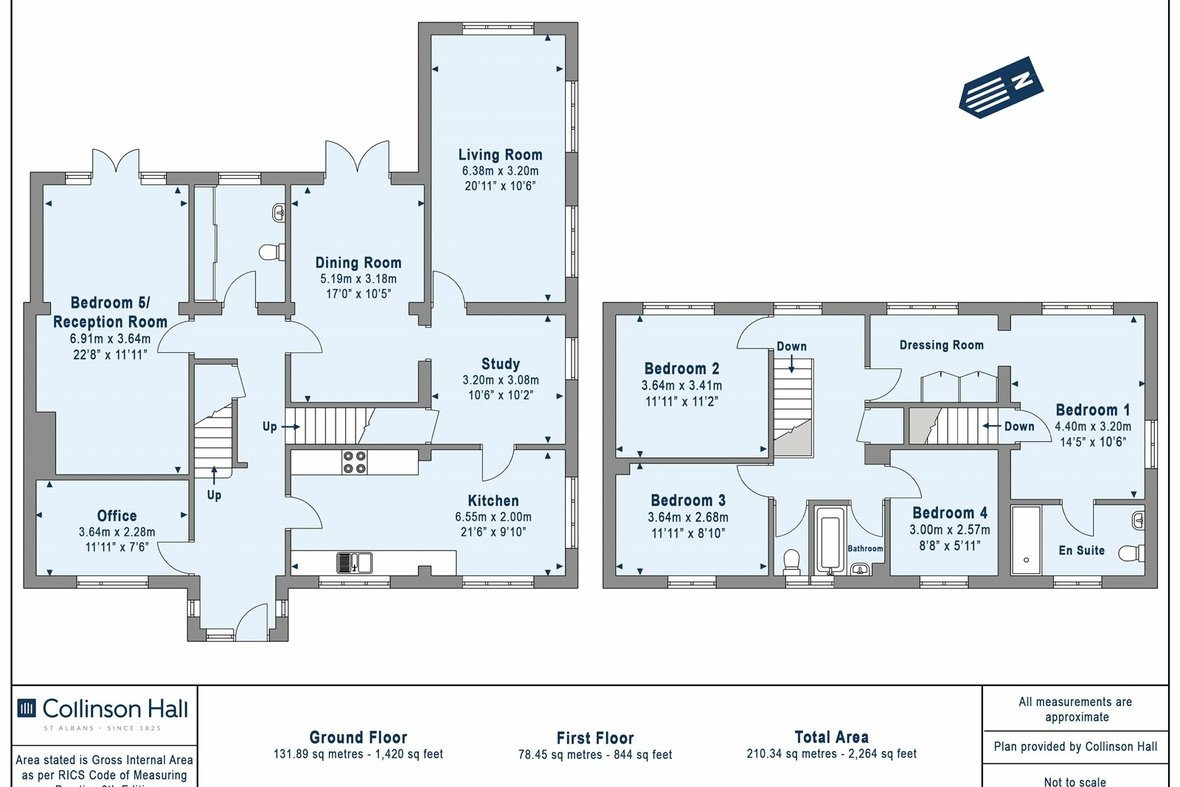 5 Bedroom House New InstructionHouse New Instruction in Vesta Avenue, St. Albans, Hertfordshire - View 24 - Collinson Hall