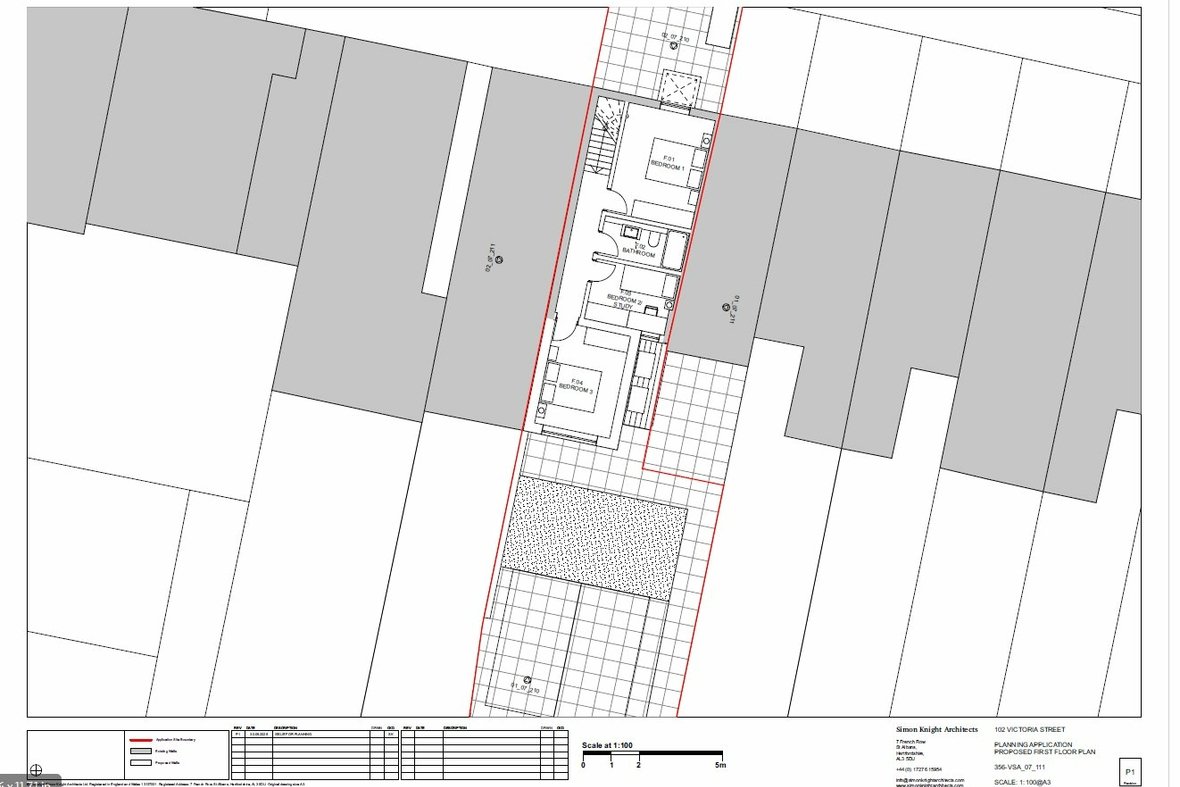House,developmentPlot New Instruction in Victoria Street, St. Albans, Hertfordshire - View 14 - Collinson Hall