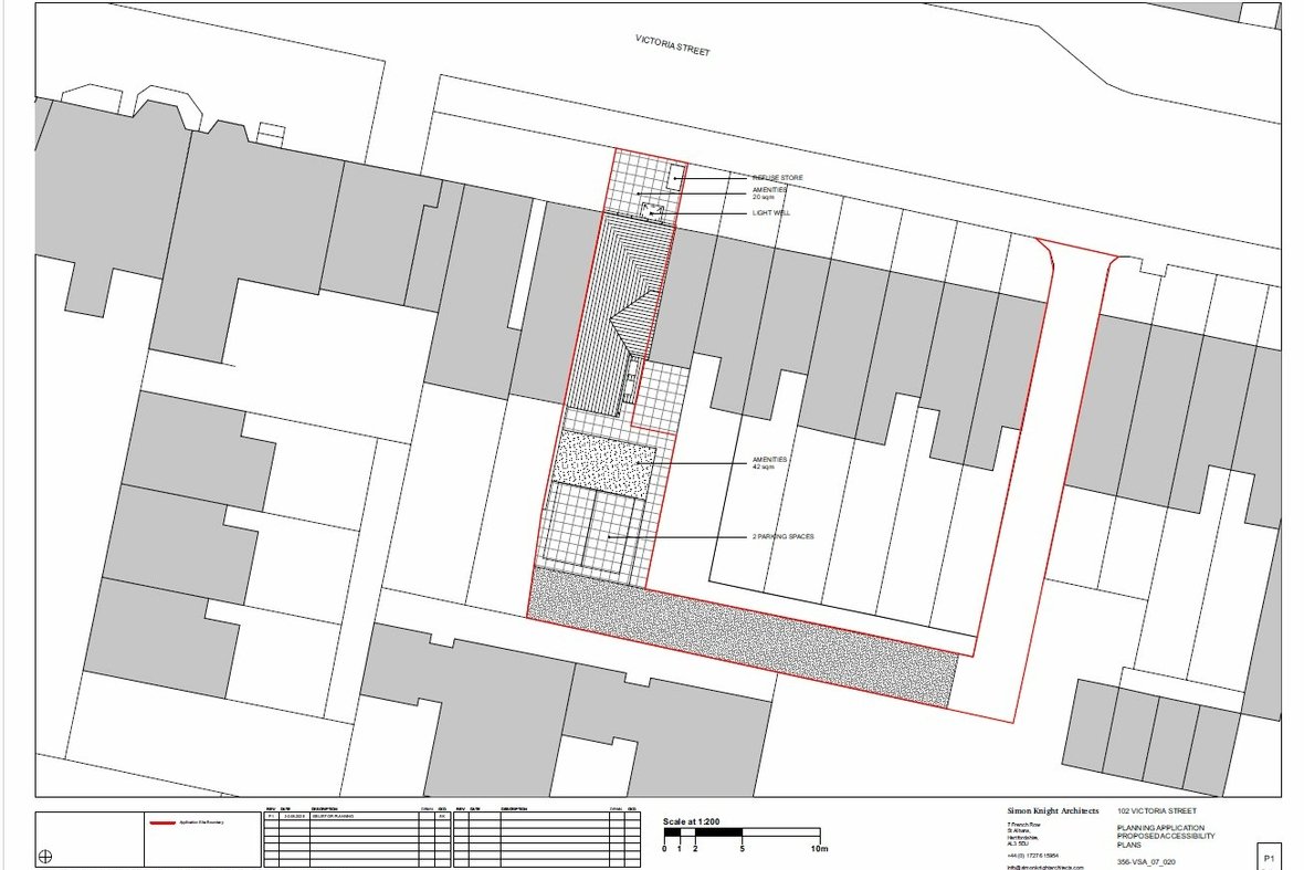 House,developmentPlot New Instruction in Victoria Street, St. Albans, Hertfordshire - View 12 - Collinson Hall
