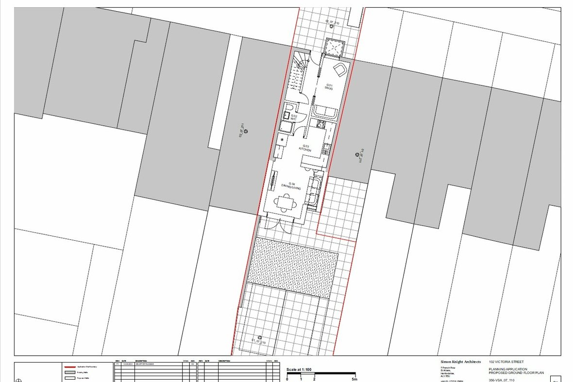 House,developmentPlot New Instruction in Victoria Street, St. Albans, Hertfordshire - View 13 - Collinson Hall