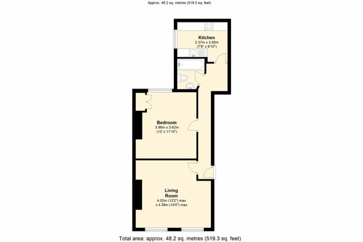 1 Bedroom Apartment ExchangedApartment Exchanged in Alma Road, St. Albans, Hertfordshire - View 7 - Collinson Hall