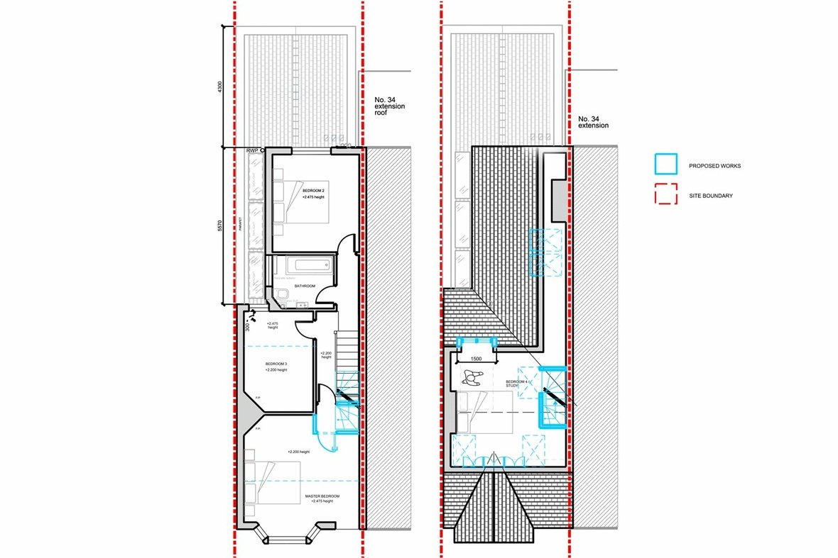 3 Bedroom House New InstructionHouse New Instruction in Worley Road, St. Albans - View 21 - Collinson Hall