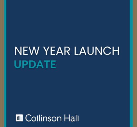 New Year Property Launch Update - Collinson Hall